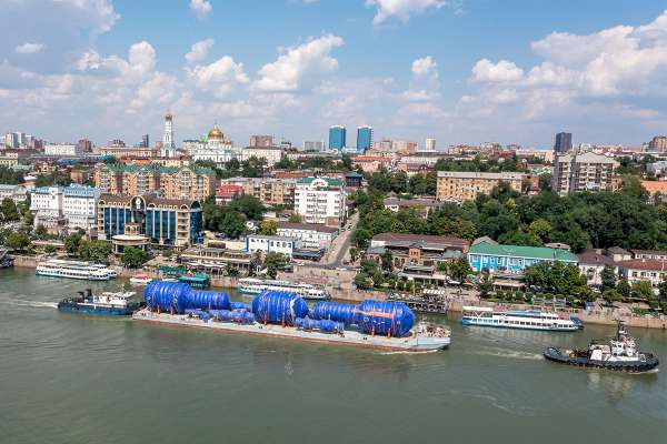Комплекс мероприятий по доставке оборудования из порта "Хайдарпаша" в г. Волгодонск для группы компаний "ЕвроХим".